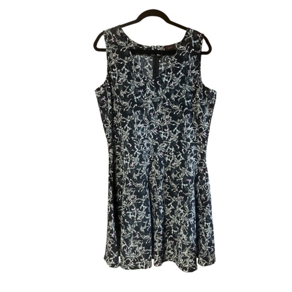 Mark. Avon Floral Fit And Flare Dress